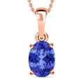 Timeless Solitaire Pendant Necklace 20 Inches - Sticky add to cart bar