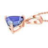 Rose Gold Over Sterling Silver