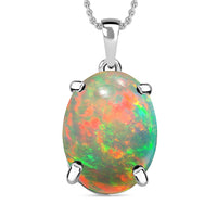 Rhapsody 950 Platinum AAAA Sleeping Beauty Turquoise Solitaire Pendant Necklace 20 Inches 7.00 ctw