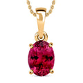 Timeless Solitaire Pendant Necklace 20 Inches - Sticky add to cart bar
