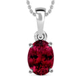Timeless Solitaire Pendant Necklace 20 Inches - Sticky add to cart bar