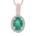 Mangoro Aquamarine and Diamond 1.59 ctw Pendant Necklace 20 Inches in Rhodium Over Sterling Silver - Sticky add to cart bar