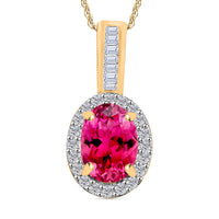 Mangoro Aquamarine and Diamond 1.59 ctw Pendant Necklace 20 Inches in Rhodium Over Sterling Silver