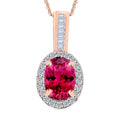 Mangoro Aquamarine and Diamond 1.59 ctw Pendant Necklace 20 Inches in Rhodium Over Sterling Silver - Sticky add to cart bar