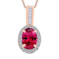 Mangoro Aquamarine and Diamond 1.59 ctw Pendant Necklace 20 Inches in Rhodium Over Sterling Silver
