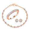 Rose Gold Over Sterling Silver