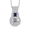 Moissanite & Masoala Sapphire
