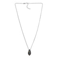 GP Trionfo Collection Multi Diamond 0.50 ctw Serpent Pendant Necklace in Rhodium Over Sterling Silver 20 Inches - Sticky add to cart bar