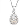 Rhodium Over Sterling Silver