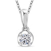 Rhodium Over Sterling Silver