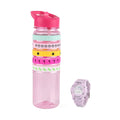 Strada Electronic Movement Watch in Purple Strap and Pink Water Bottle 650ml - Sticky add to cart bar