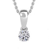 Rhodium Over Sterling Silver