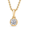 Yellow Gold Over Sterling Silver