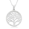Rhodium Over Sterling Silver