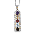 EverTrue African Amethyst 2.10 ctw Pendant in 18K YG Plated and Platinum Bond with Stainless Steel Necklace 20 Inches - Sticky add to cart bar