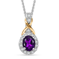 D'Joy Mozambique Garnet, White Zircon Necklace (20 Inches) in 18K Vermeil YG and Rhodium Over Sterling Silver 0.60 ctw