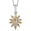 D'Joy Mozambique Garnet Pendant Necklace - Sticky add to cart bar
