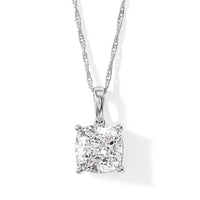 IGI Certified Luxuriant Lab Grown Diamond E-F VS 3.00 ctw Pendant Necklace 20 Inches in 950 Platinum 4.50 Grams