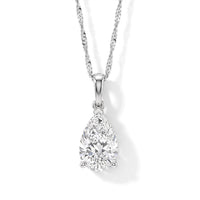 IGI Certified Luxuriant Lab Grown Diamond E-F VS 3.00 ctw Pendant Necklace 20 Inches in 950 Platinum 4.74 Grams
