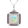 Ethiopian Welo Opal & Rubellite
