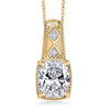 Yellow Gold Over Sterling Silver