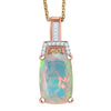 Ethiopian Welo Opal & Yellow Diamond