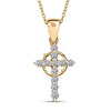 Yellow Gold Over Sterling Silver