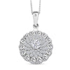 Rhodium Over Sterling Silver