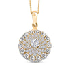 Yellow Gold Over Sterling Silver