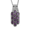 Simulated Amethyst Color Diamond
