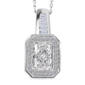 Luxuriant Lab Grown Diamond Pendant Necklace in 950 Platinum 2.25 ctw (20 Inches) (E-F, VS) - Sticky add to cart bar
