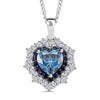 Blue Moissanite