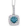 14K Yellow Gold Luxuriant Lab Grown Pink Diamond (IR) and Lab Grown Diamond (SI) Pendant Necklace (18 Inches) 1.50 ctw - Sticky add to cart bar
