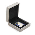 Gray Faux Leather and Black Velvet LED Light Packaging Box (Fitted 10mm Sheet) - Sticky add to cart bar