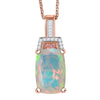 Ethiopian Welo Opal & Pink Diamond