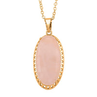 Green Aventurine Pendant Necklace (20 Inches) in Goldtone 25.00 ctw