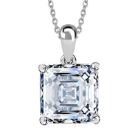 IGI Certified 950 Platinum Luxuriant Lab Grown Diamond (G, VS) Pendant Necklace (20 Inches) (7.55 g) 10.10 ctw
