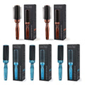 Set of 5 Brown and Blue Neomi Portable Easy Clean Rotating Comb - Sticky add to cart bar