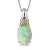 Ethiopian Welo Opal & Tsavorite Garnet