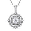 Rhodium Over Sterling Silver