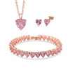 Pink Austrian Crystal