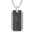 Luxuriant Lab Grown Diamond 0.25 ctw Pendant Necklace 22 Inches in Sterling Silver - Sticky add to cart bar