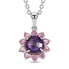 Simulated Amethyst Color Diamond