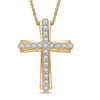 Yellow Gold Over Sterling Silver