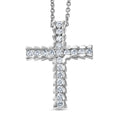 EverTrue Moissanite Pendant in Platinum Bond with Stainless Steel Necklace (20 Inches) 0.80 ctw - Sticky add to cart bar