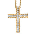 EverTrue Moissanite Pendant in Platinum Bond with Stainless Steel Necklace (20 Inches) 0.80 ctw - Sticky add to cart bar