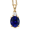 Created Blue Sapphire