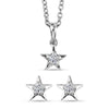Rhodium Over Sterling Silver