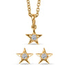Yellow Gold Over Sterling Silver