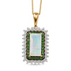 Ethiopian Welo Opal & Chrome Diopside
